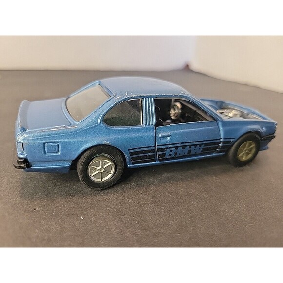 BMW 635CSi SS-907 Sunnyside Racers Vintage 1/41 Diecast Car Works With O Scale - Picture 5 of 10